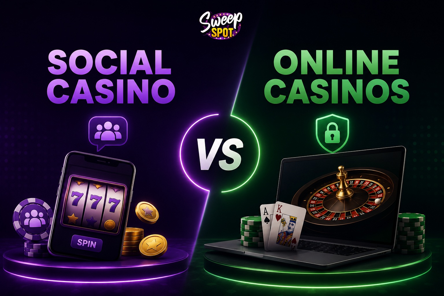 Social Casino vs. Online Casinos